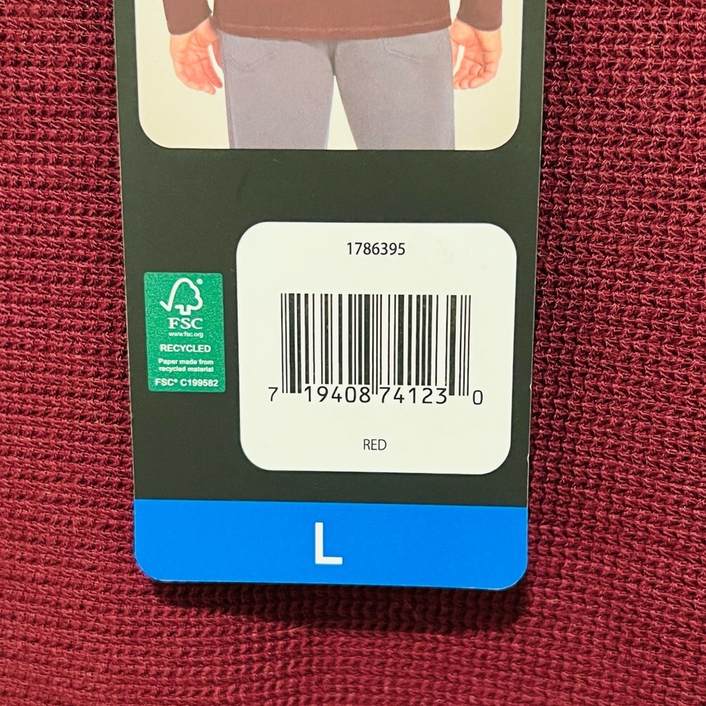 Banana Republic Men's L Waffle Top Crew Sweatshirt Textured Double Knit Shirt - Picture 4 of 4